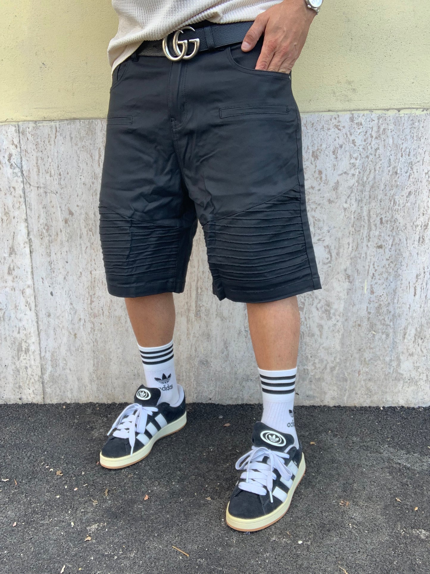 Biker baggy spalmato