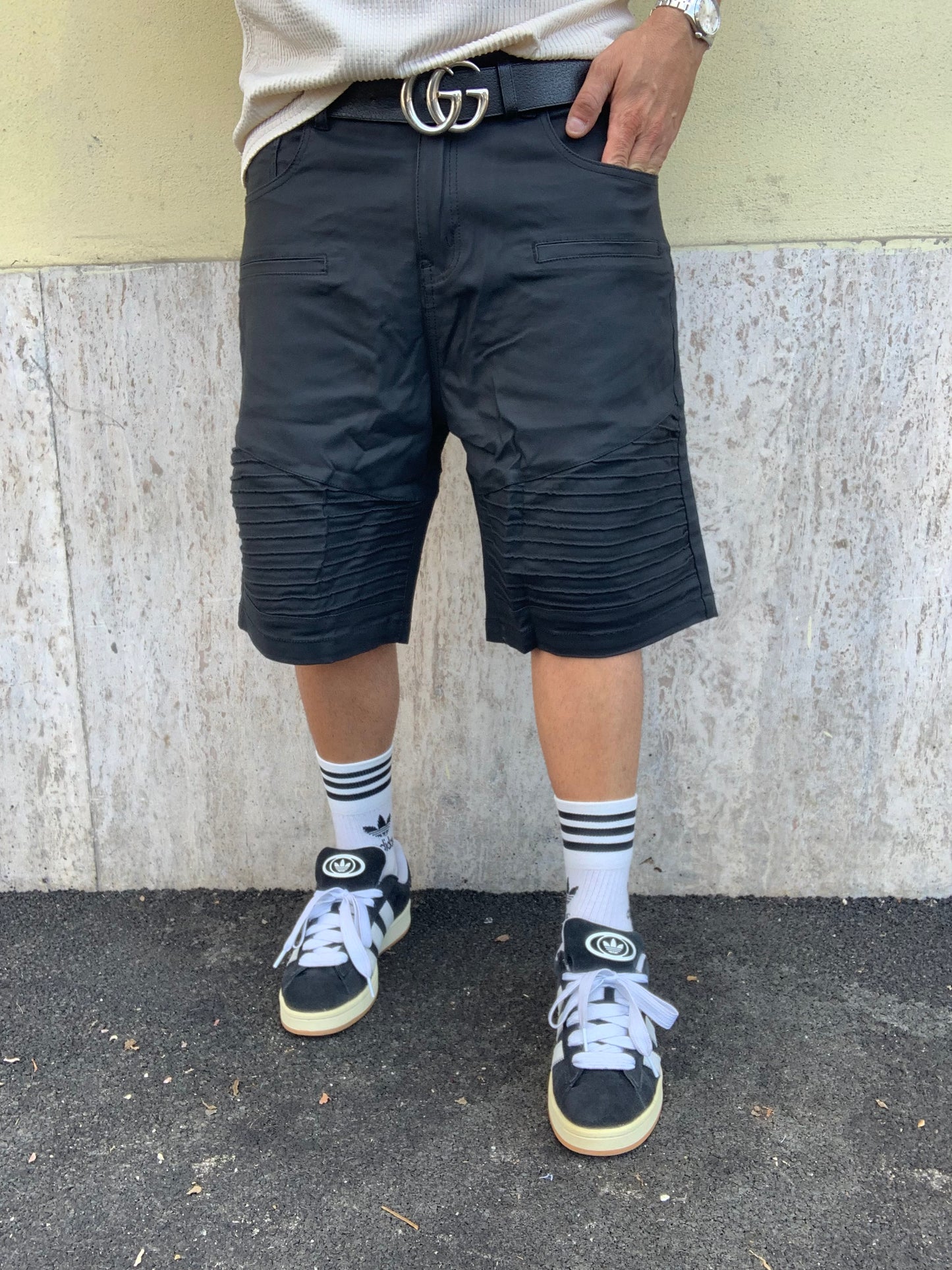 Biker baggy spalmato