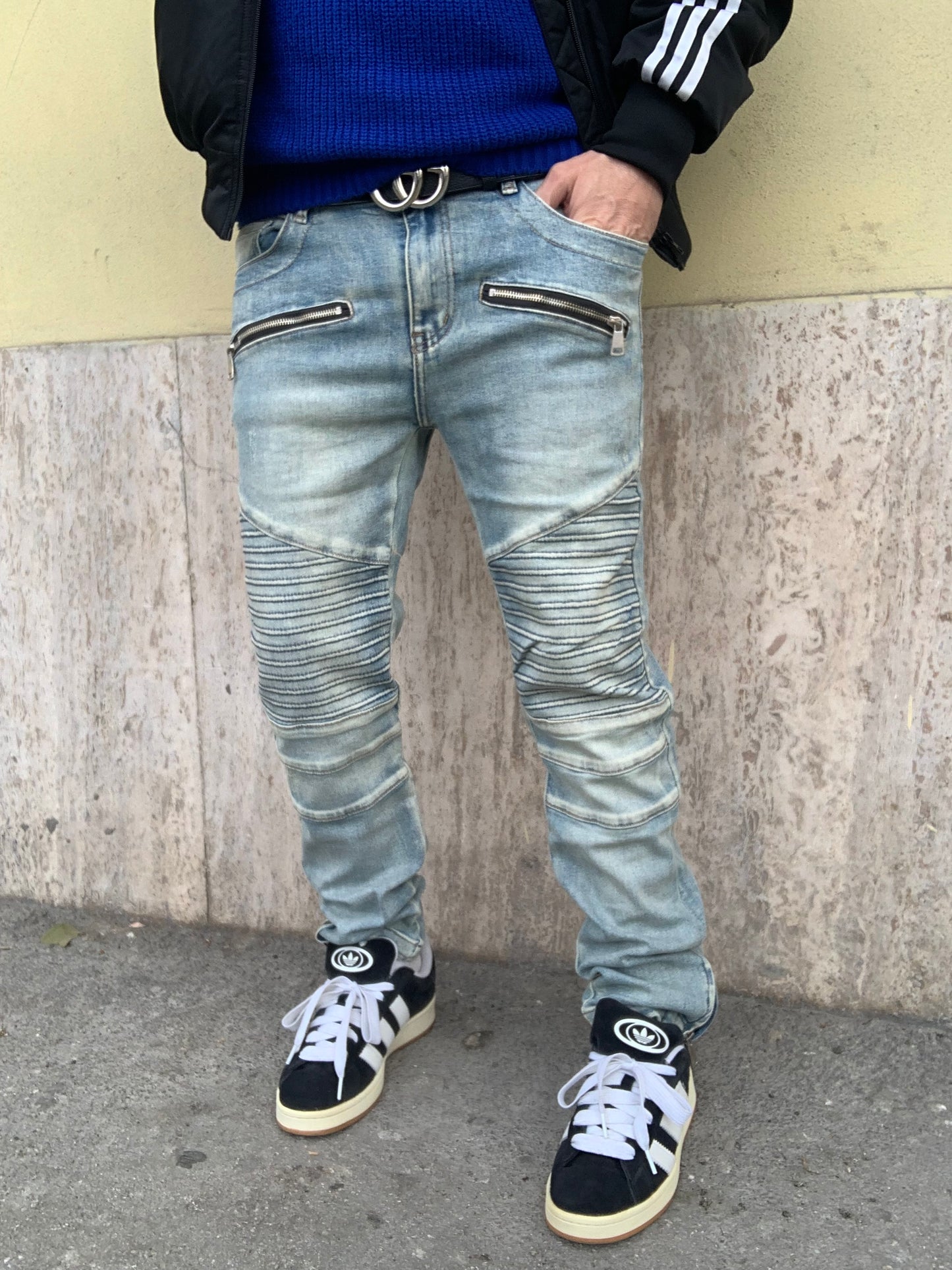 Biker Mood Amiri savage zip