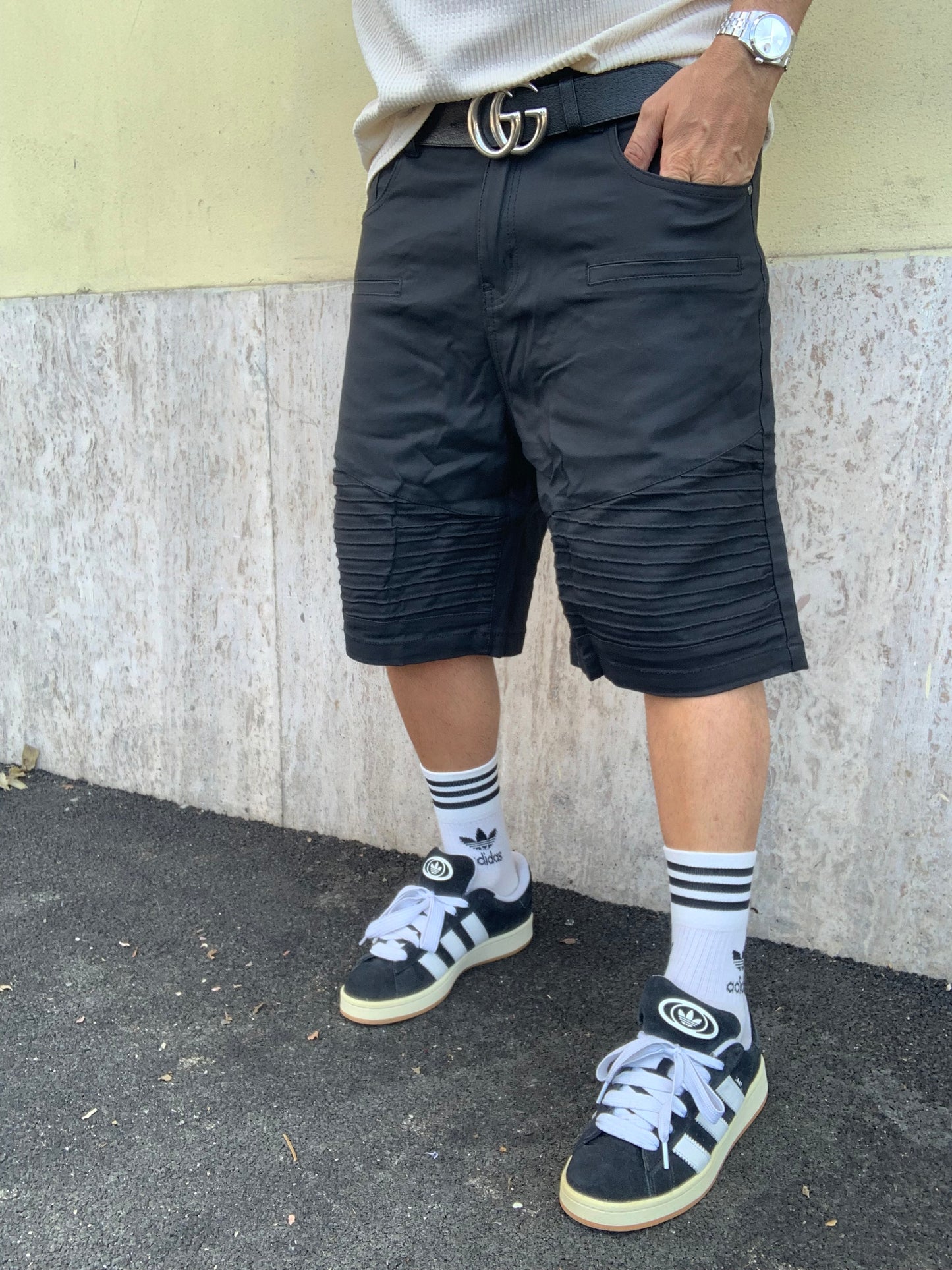 Biker baggy spalmato