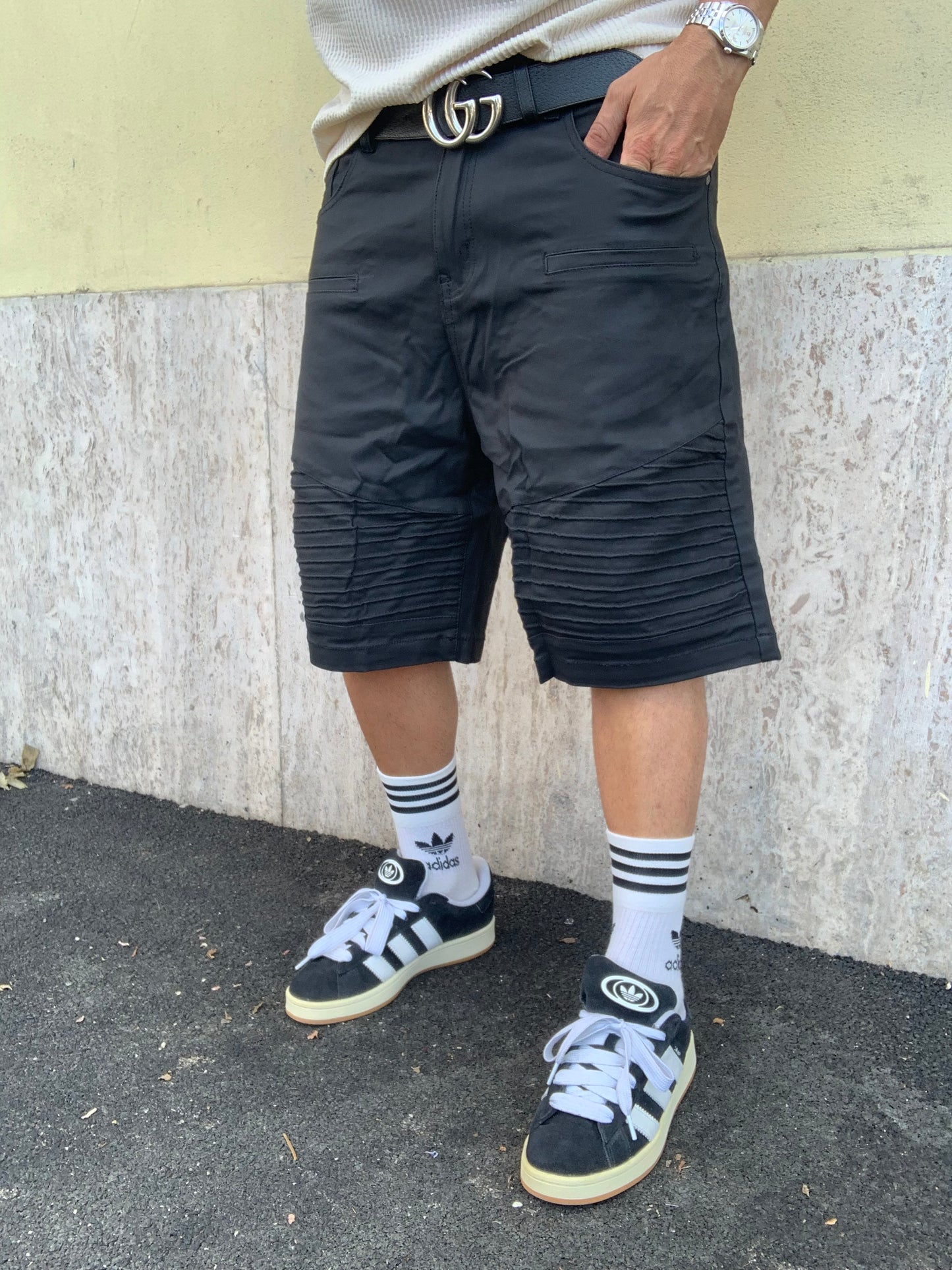 Biker baggy spalmato