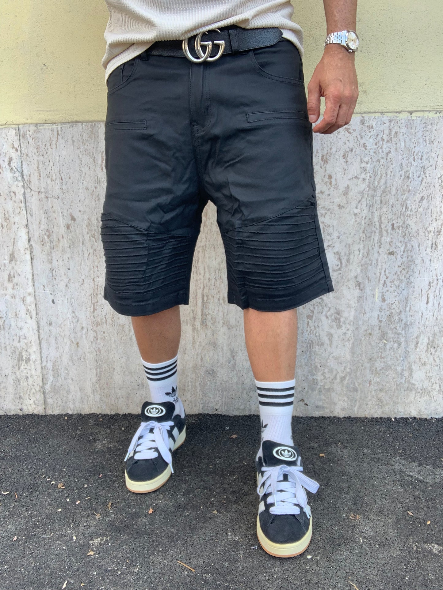 Biker baggy spalmato