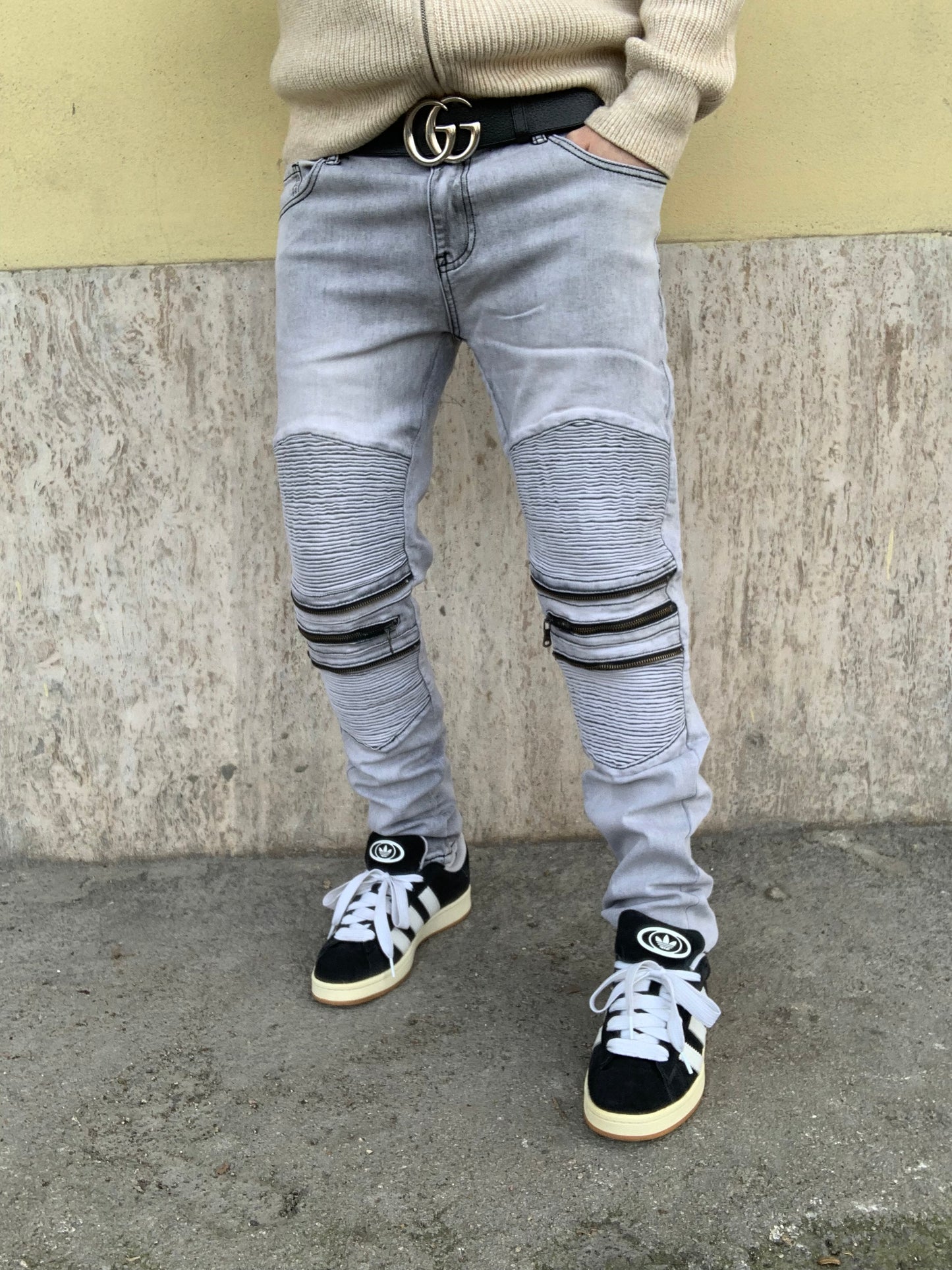 Biker Mood Balenciaga 3 zip