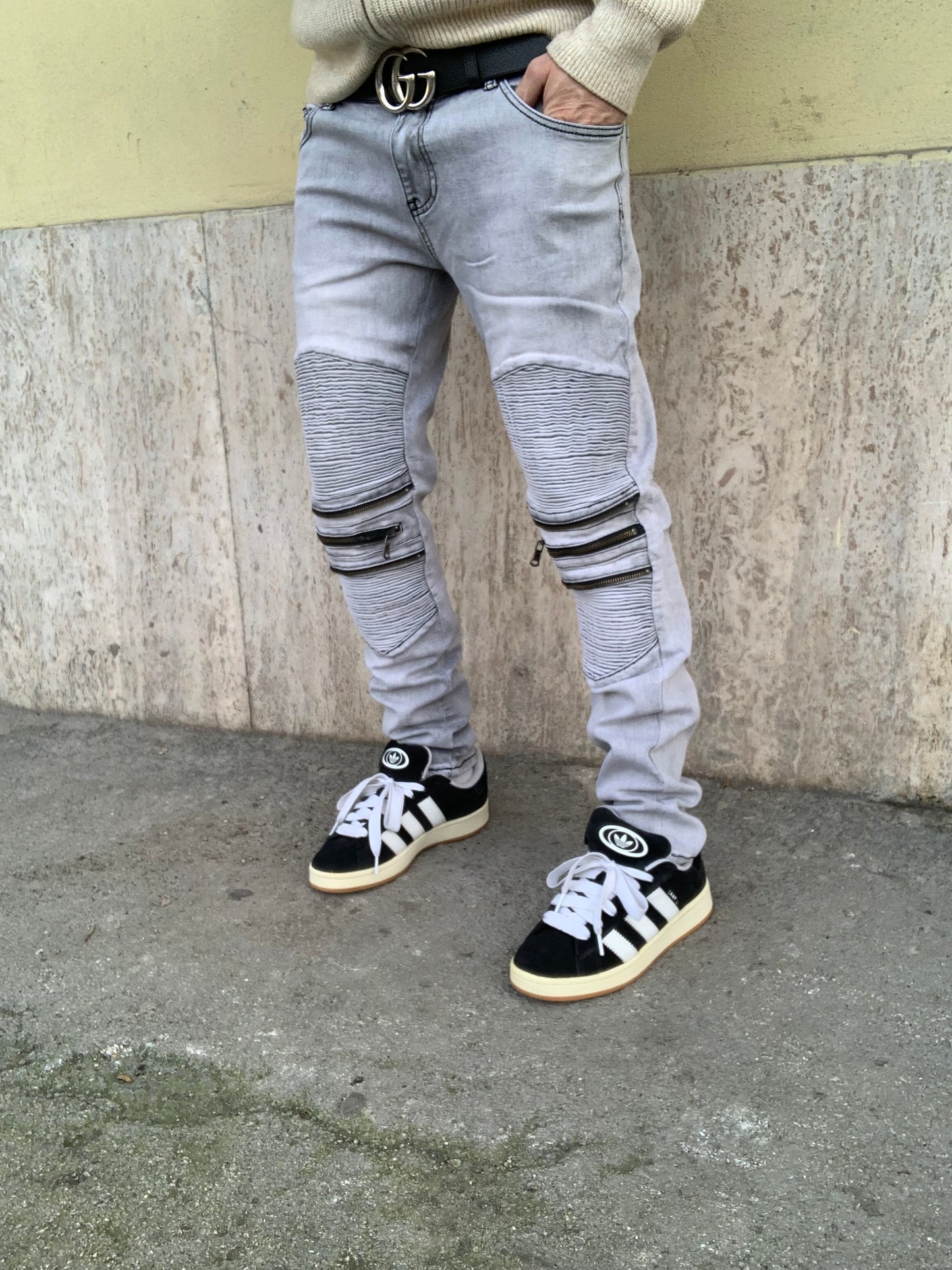 Biker Mood Balenciaga 3 zip