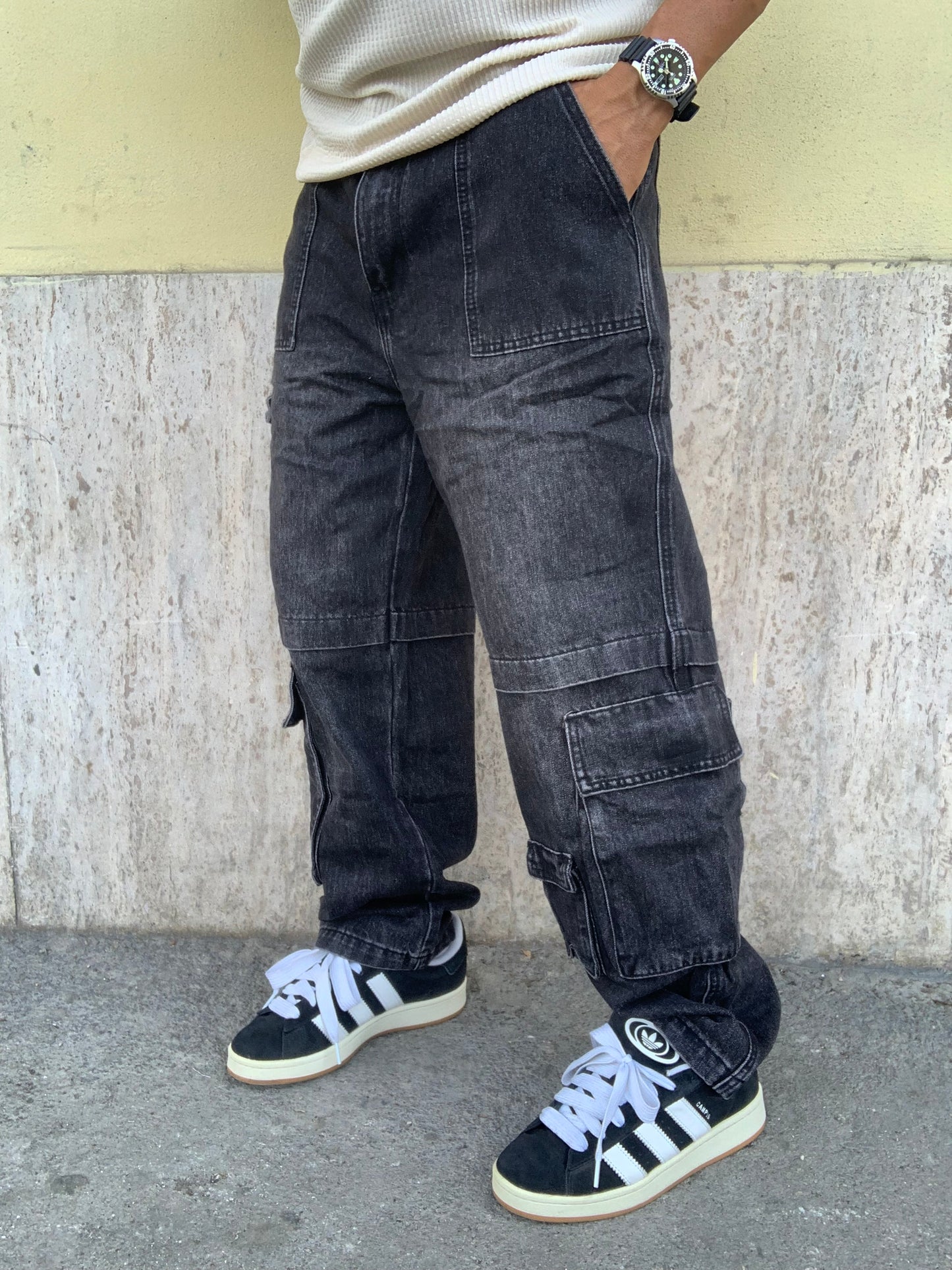 Cargo Denim Grey