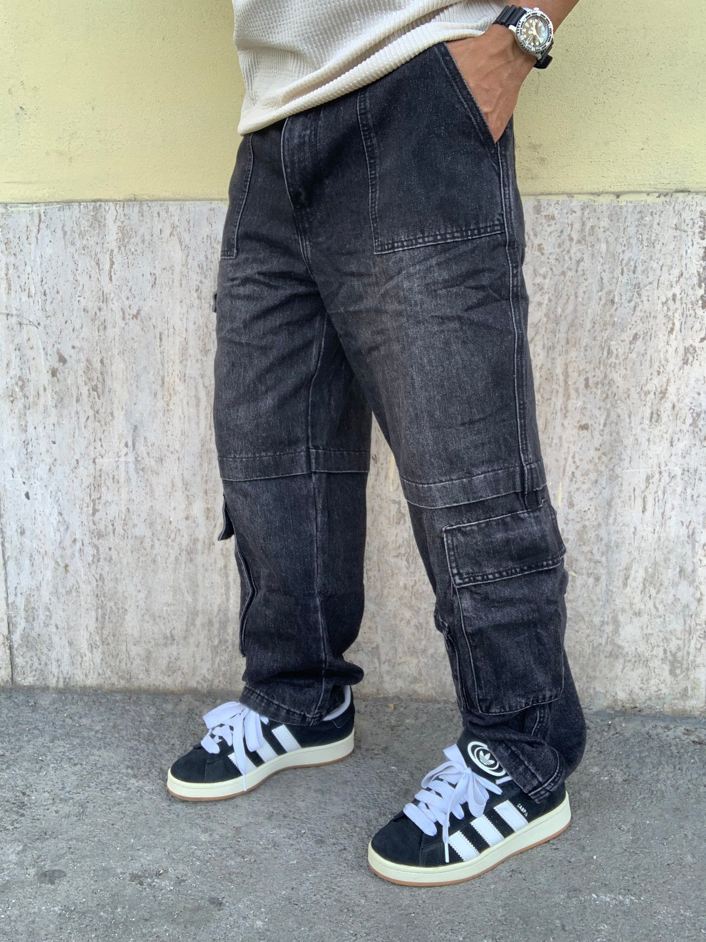 Cargo Denim Grey