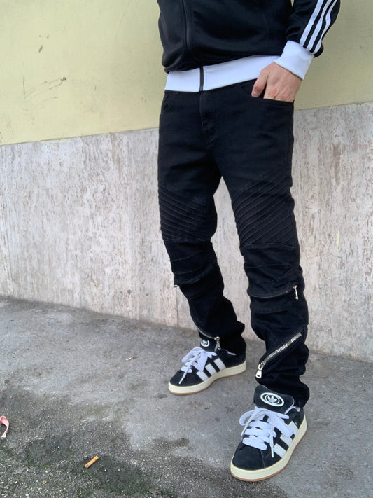 Biker Mood Balenciaga multizip