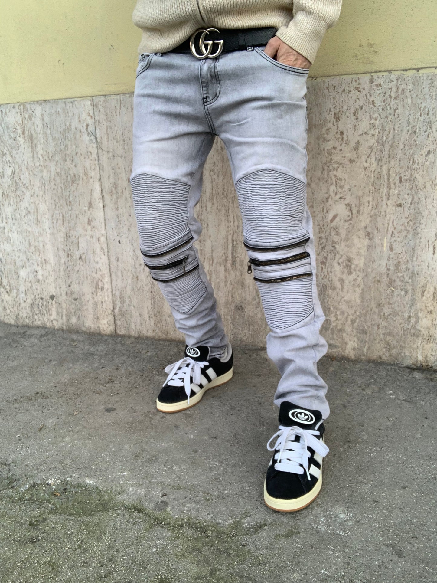 Biker Mood Balenciaga 3 zip