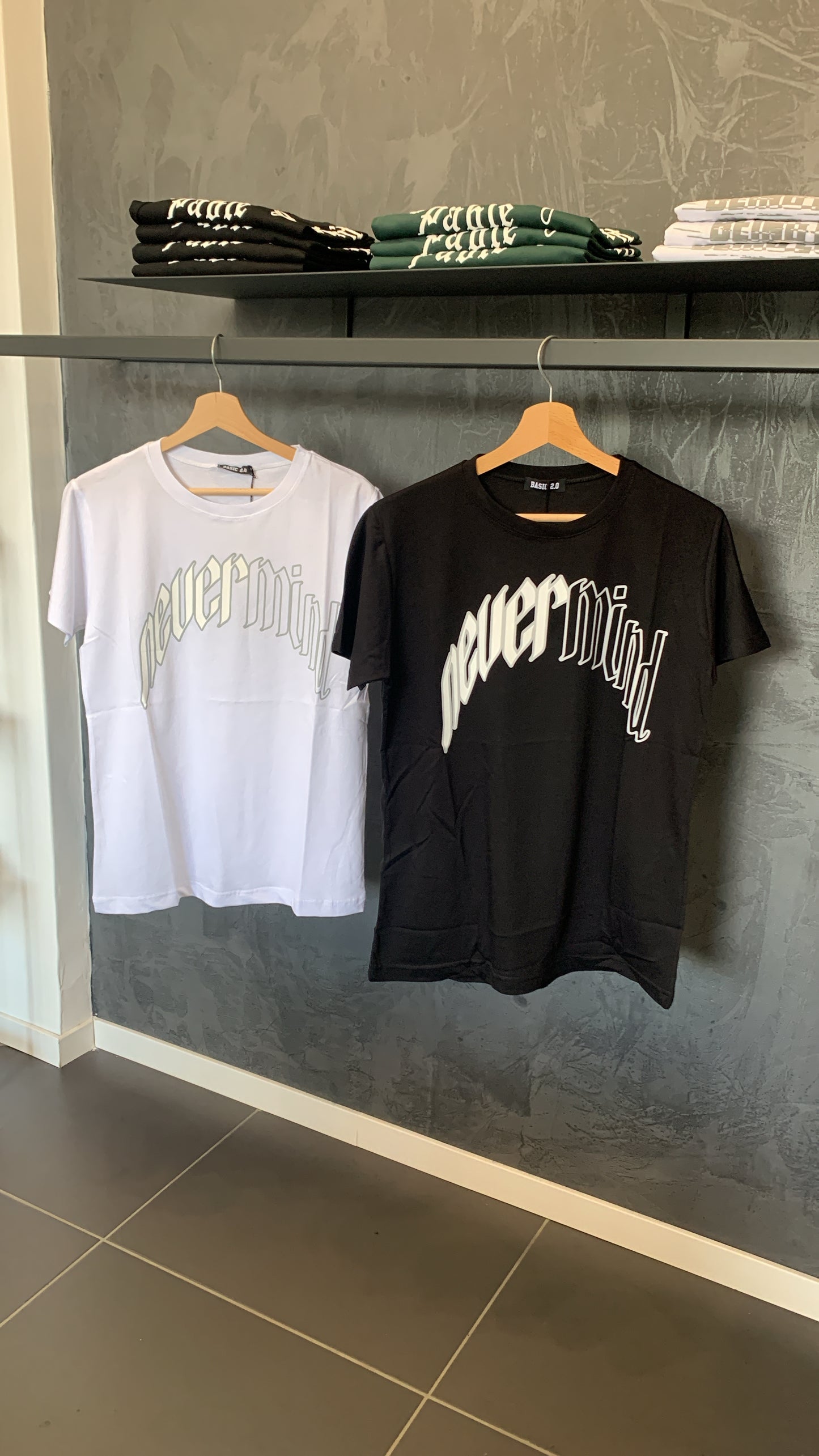 Tshirt never mind