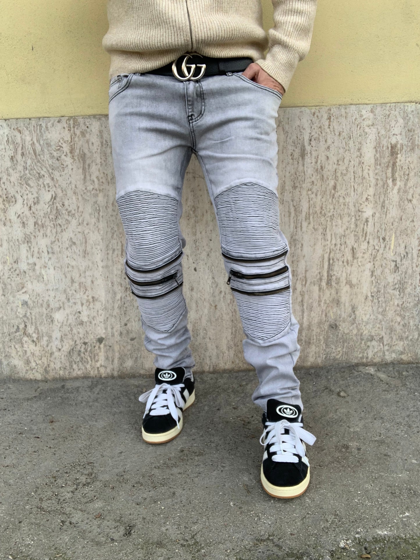 Biker Mood Balenciaga 3 zip
