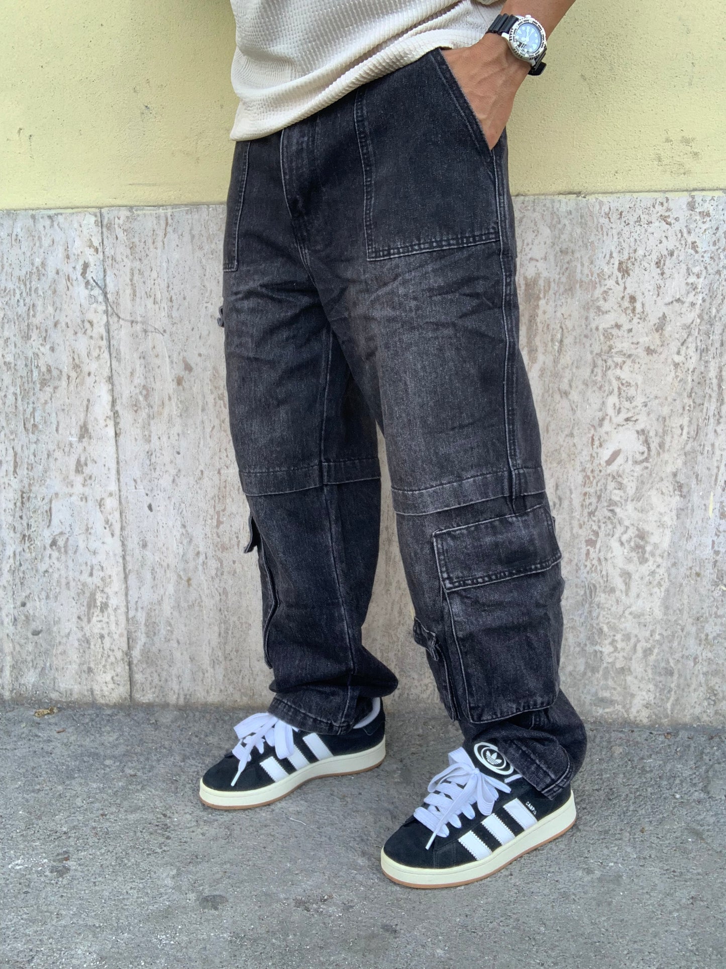 Cargo Denim Grey